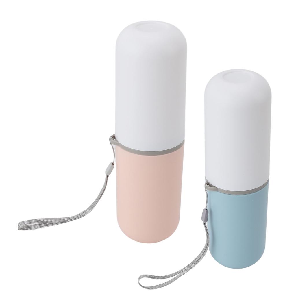 Travel Toothbrush Holder Case Plastic Multifunctional Portable Toothbrush Cup Case