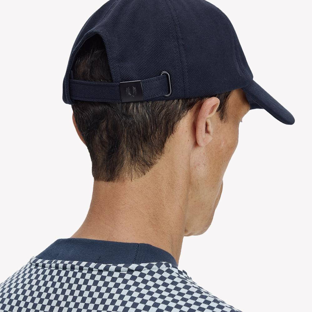 Fred Perry Pique Classic Cap - Navy/White Cfpu2612295-267