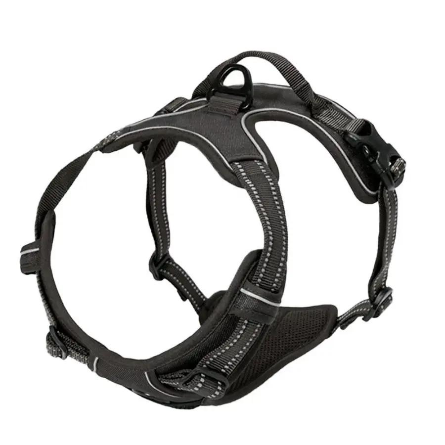 No Pull Harness Front Clip Para Cão Grande, Heavy Duty, Reflexivo, Fácil Controle, Alça, Andando
