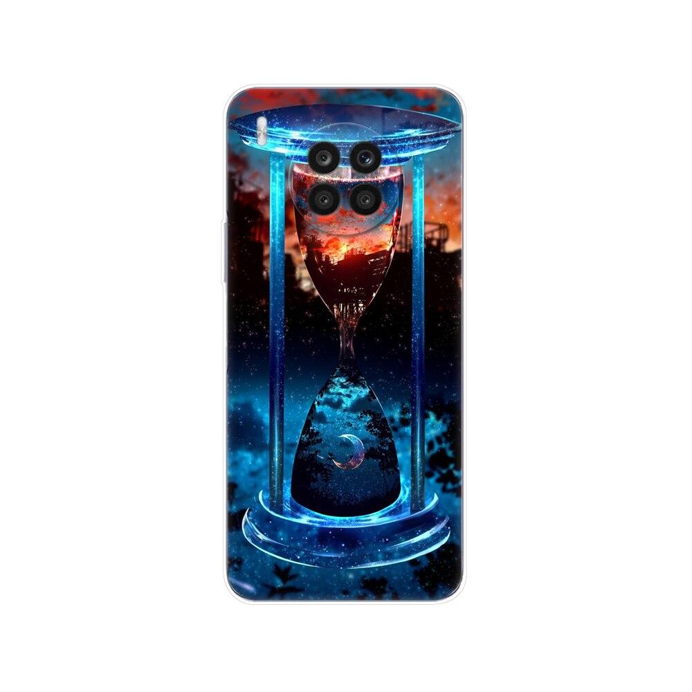 

Для Honor 50 Lite чехол 6,67 дюймов силиконовый чехол для задней панели телефона для Huawei Honor 50 Lite мягкий чехол ТПУ бампер 50Lite Light Funda Honor 50 Lite