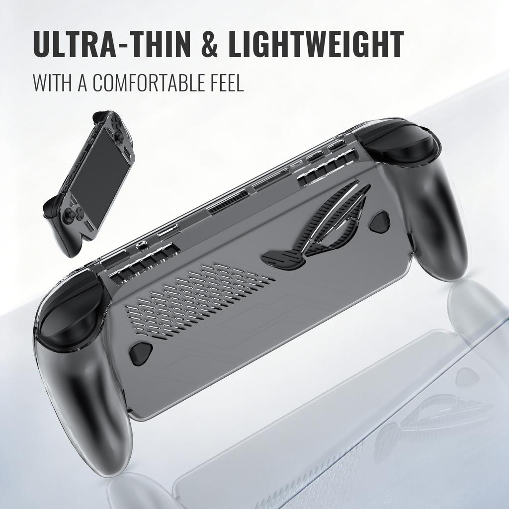 JYS-X159 For Asus ROG Xbox Ally X (2025)/Xbox Ally (2025) Crystal Clear Case PC Protective Hard Shell