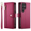 Crossbody Cards Solt Wallet Zipper Bag Leather Case For Samsung Galaxy S24 Ultra S23 Plus S22 A55 A35 A25 A15 A54 A24 Flip Cover
