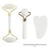 Jade Roller & Gua Sha Facial Massage Three-Piece Set
