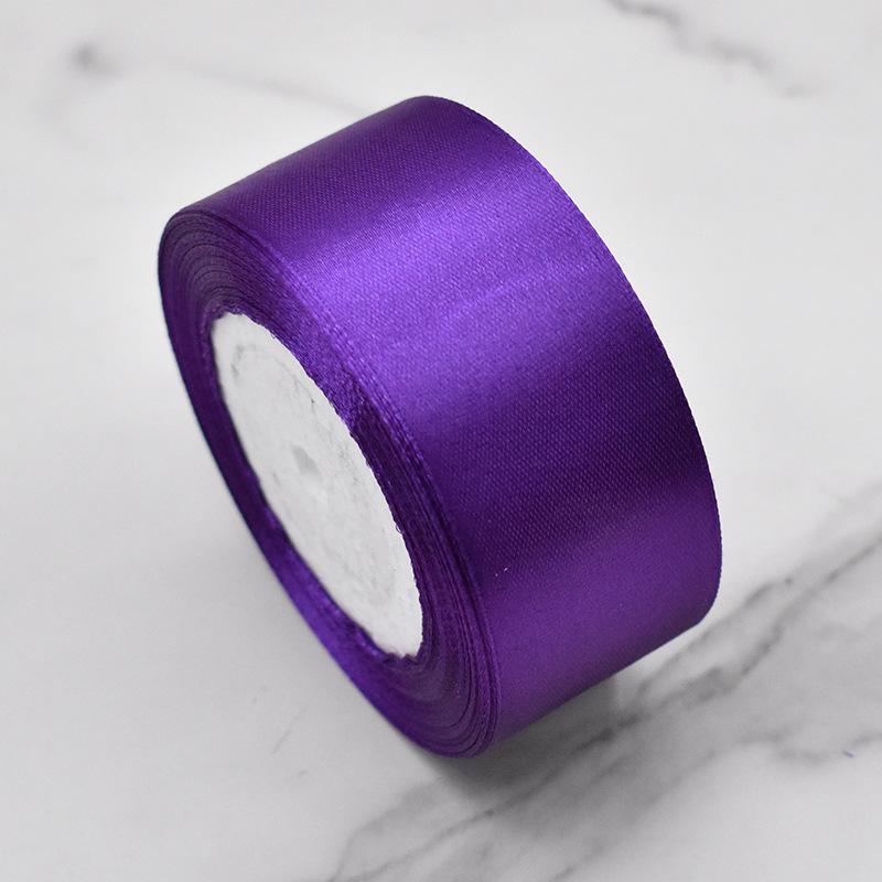 Hanfan 4cm Satin Ribbon for Wedding, DIY Crafts, Cake Decoration, Fresh Flowers & Gift Packaging.