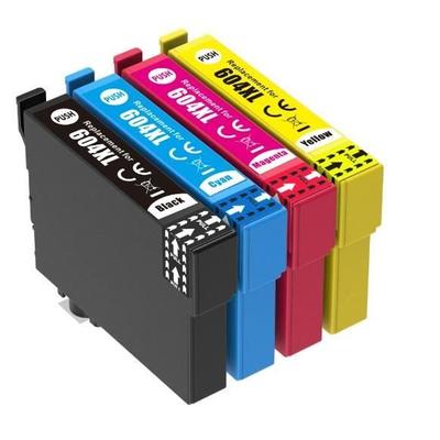 Tintenpatrone - Ananas - 604XL - 4er-Pack - Kompatibel mit Epson - Mehrfarbig