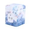 Tea Sealed Box Kitchen Storage Container Jar Tin Square Can Candy Iron Vintage