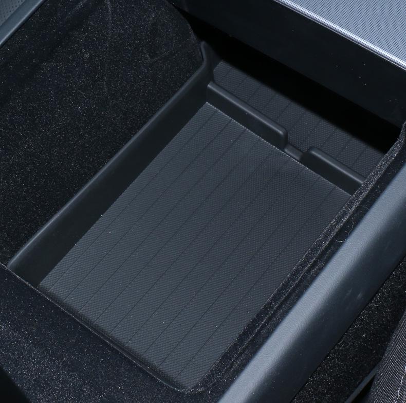 Tesla Model Y/3 Center Console Organizer: Lower Layer Armrest Storage Tray