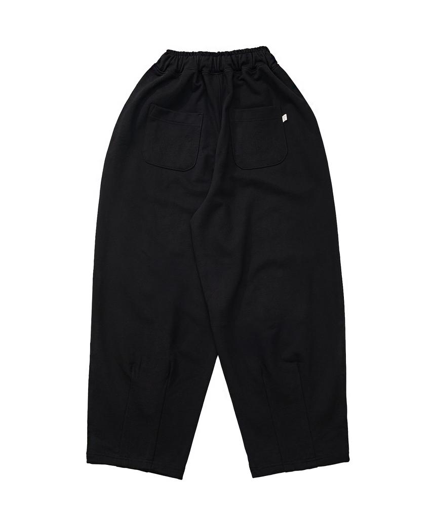 A Nothing Paisley Emb. H-T Sweat Pants (Black)