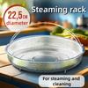 Stainless Steel Steamer Household Kitchen Multifunctional Drainage  Basket with Handle Fine Mesh Steamer
