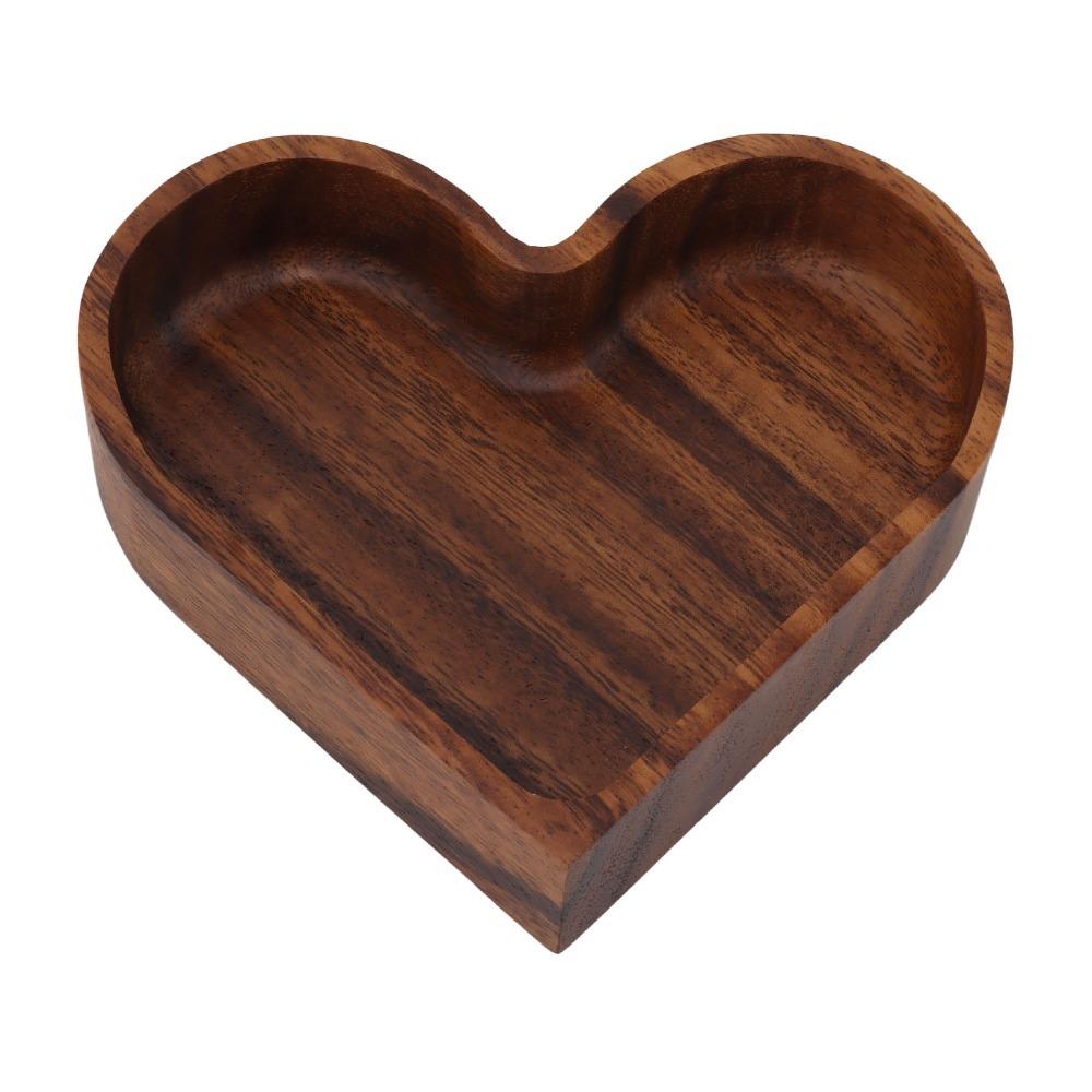 Smooth Wooden Tray Solid Wood Snack Storage Tray Lightweight Serving Platter Wedding