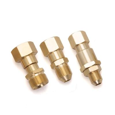 Brass Hose Connector Anti-Wrapping Swivel Joint Connector Pressure Washer Hose Accessories