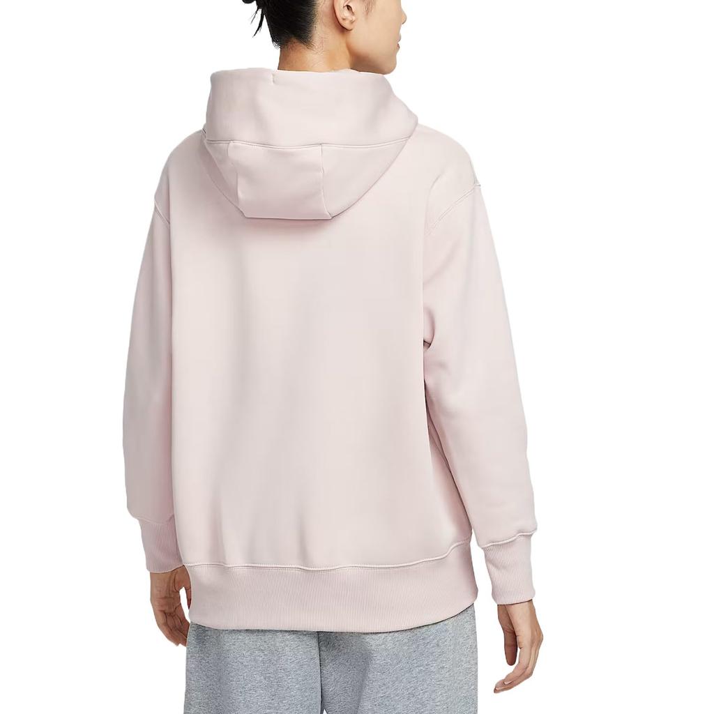 Nike Sweatshirts Women's Pink Hooded Moderate Regular DQ5861-667