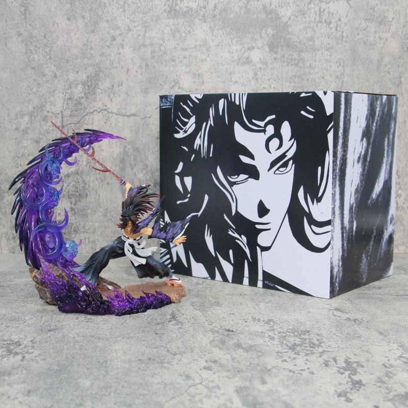 Ghost Destroyer Blade Figure 2 Generation Guild War Following National Yuan One Black Dead Mu Battle Form Illuminating Model Ornament Gift
