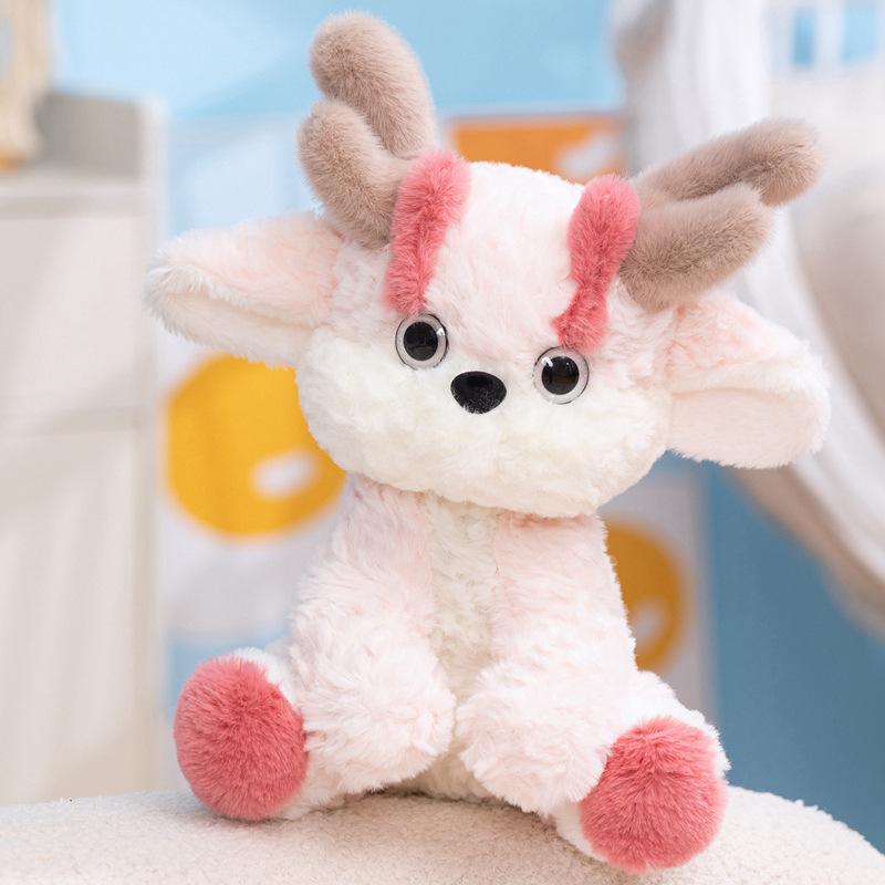 Pink Dragon Plush Toy - Cute Sleeping Pillow & Gift for Girls