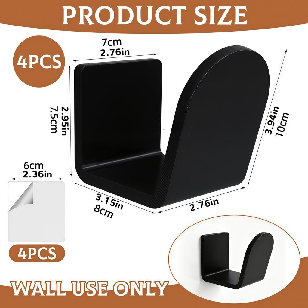 Wall Mount Baseball Softball Glove Rack Holder Shape Maintain Display Holder Acrylic for Baseballs Softballs