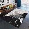 Modern Chinese Koi Tai Chi Yin Yang Area Rug Living Room Carpet for Children Play Home Deco Anti-slip Floor Mat and Carpets Gift