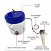 1 set Plastic Reptile Water Dripper Adjustable Drip Speed Reptile Humidifier  Reptile Pets