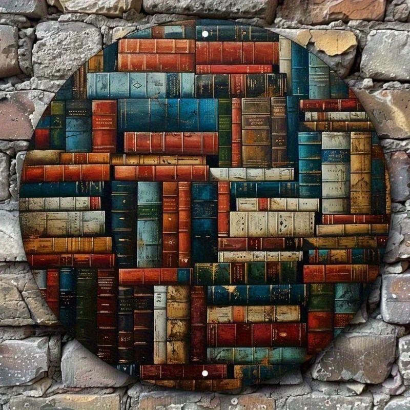 Metal Poster Wall Decor 2D Flat Sign Postmodern Literature Home Art