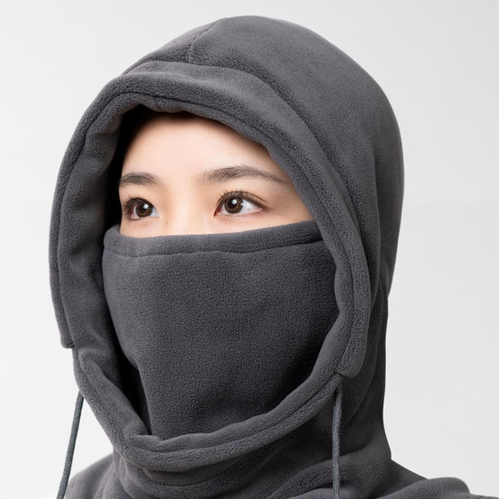 Windproof Fleece Balaclava Face Mask, Warm Winter Ski Mask for Men & Women, Motorcycle and Cycling Neck Warmer