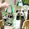 Gifts Portable New Panda Tote Bag Panda Snack Bag Large Capacity Lunch Bags Wrist Bag Coin Bag Work Commuting Handbags