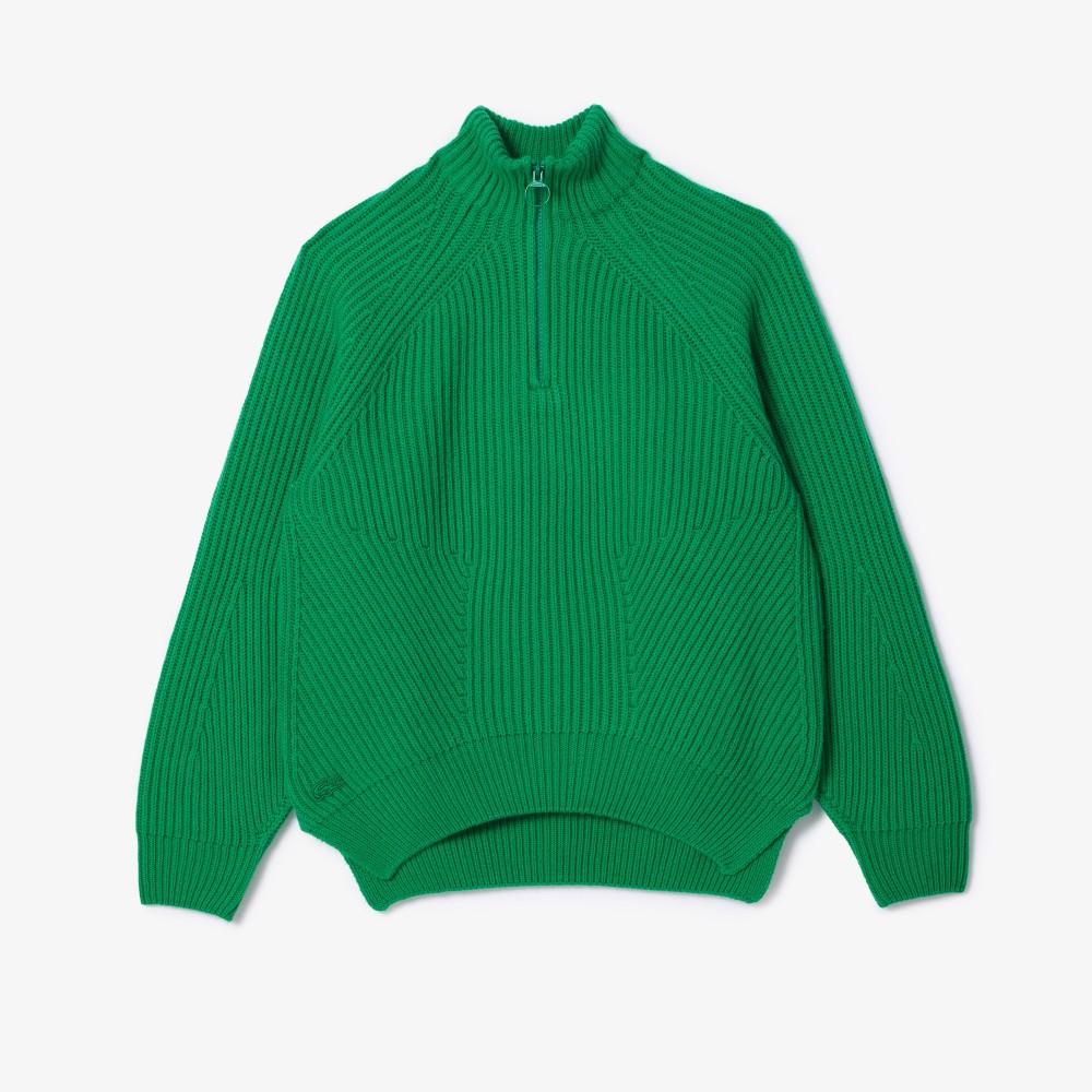 Lacoste Women's 3D Half-Zip Sweater AF2528-54NLDM