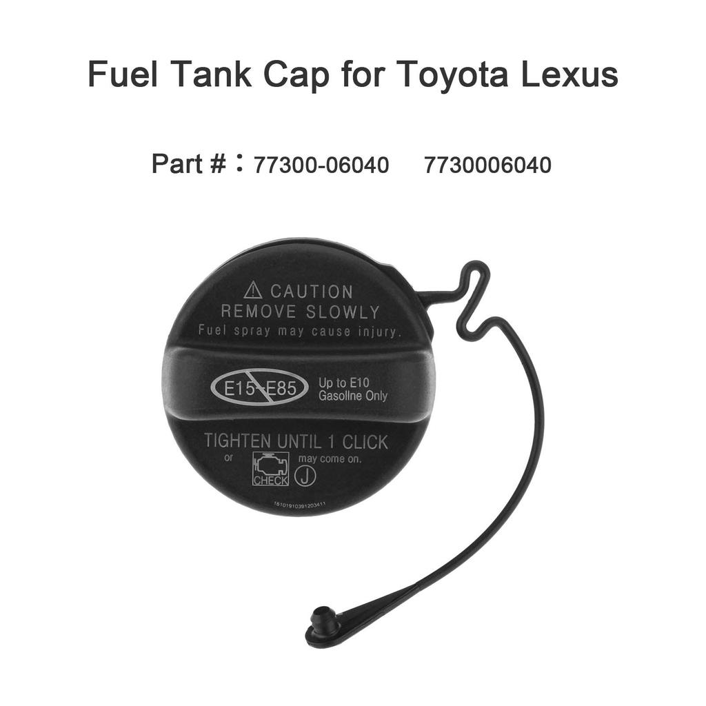 77300-06040 Fuel Tank Cap Gas Cap Fuel Spout Cap for Lexus Avalon Camry Corolla Tacoma Fits ES350 GS350 GS460