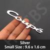 3D Metal Car Stickers Emblem Rear Trunk Decal Door Window Body Badge