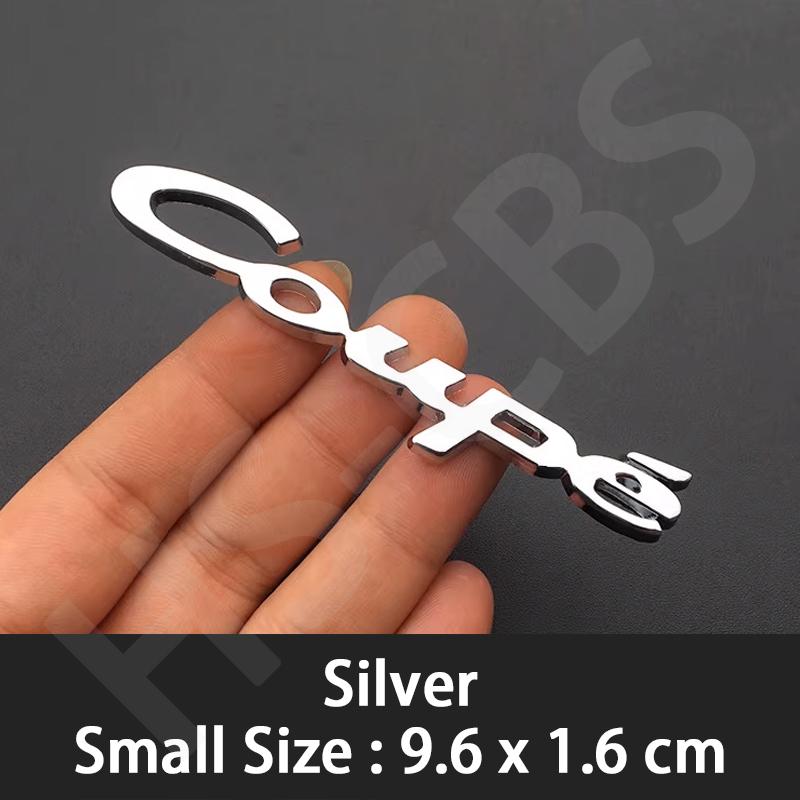 3D Metal Car Stickers Emblem Rear Trunk Decal Door Window Body Badge