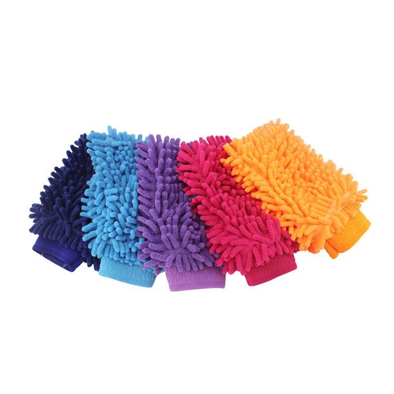 Laobaojia Chenille Double-Sided Cleaning Glove