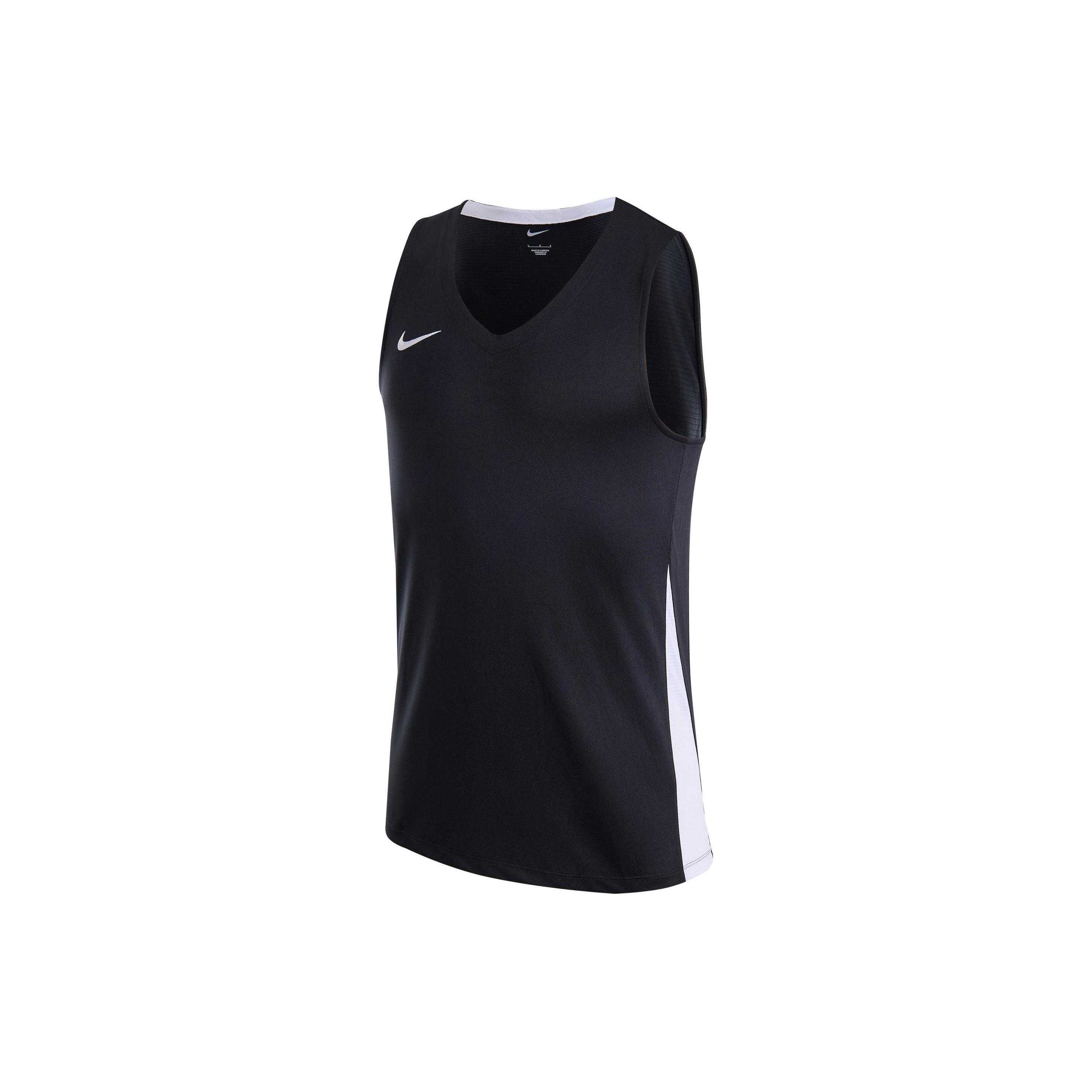 

New Nike Basketball Jersey Men s Black HF0519-010 L