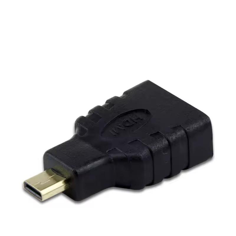 New Generic Micro HDMI-M To HDMI-F Adapter Micro HDMI-Compatible Type D To HDMI Female Converters Adapter for Microsoft Surface