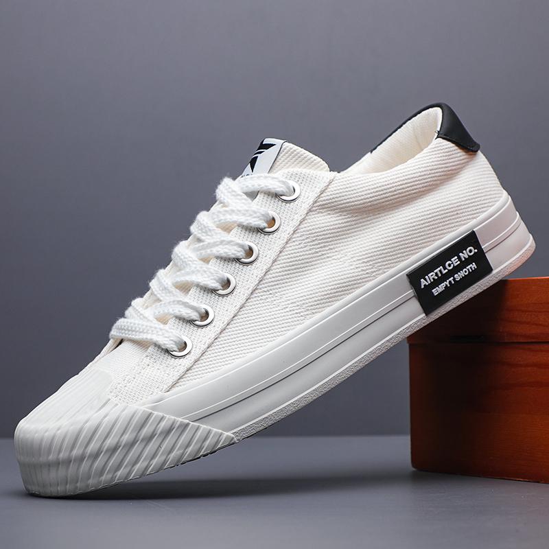 

Fashion Man Shoe Flat Lightweight Summer Casual Shoes Men Canvas Low Price Sneakers Elegant Work Comfortable Leisure Footwear SS24852 38 белый