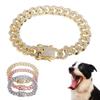 Metal Fighting Necklace Pet Supplies Dog Accessories Necklace Pet Chain Dog Jewelry Collar