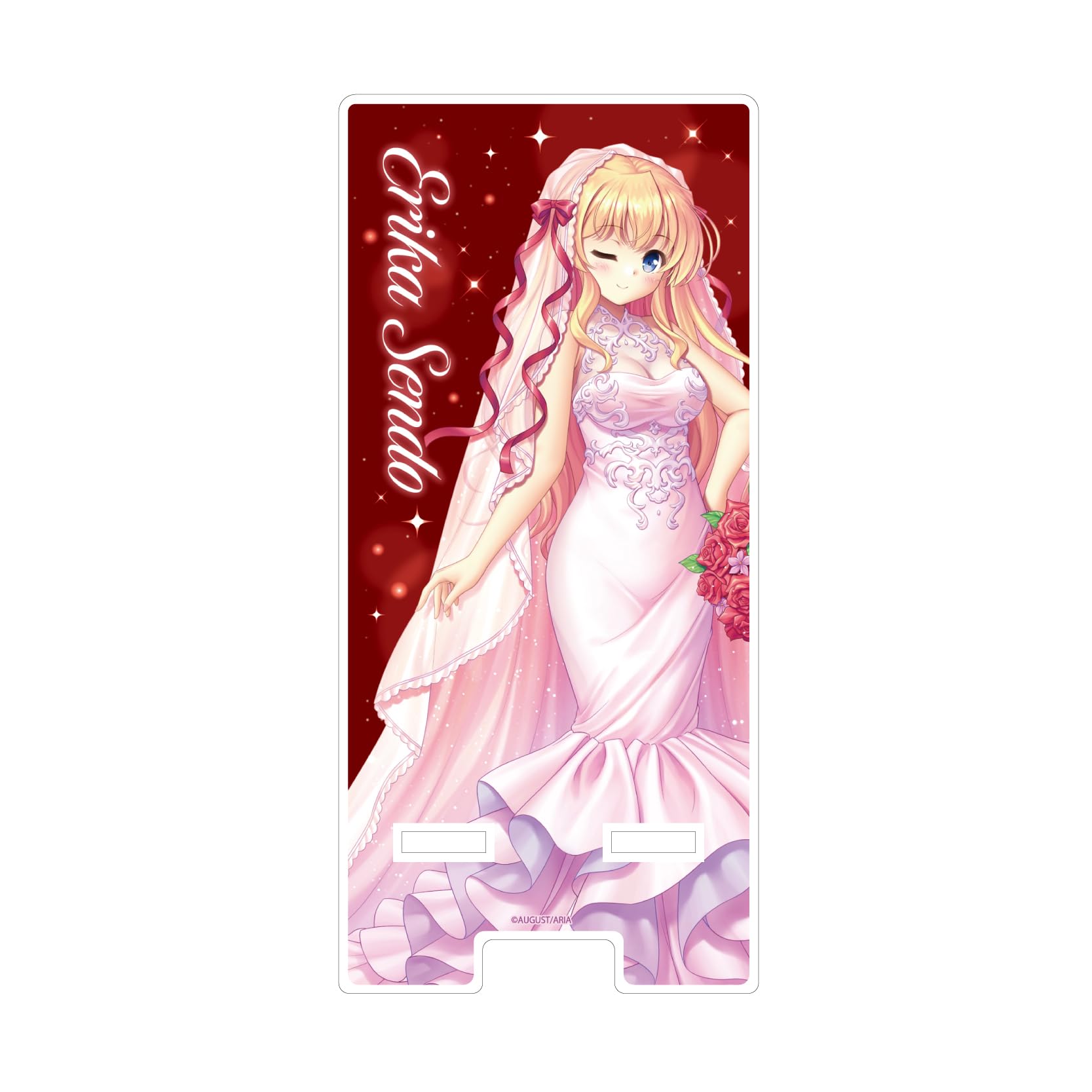 

FORTUNE ARTERIAL 01 Эрика Сэндо Версия свадебного платья. [Оригинальная иллюстрация] Подставка Смачара
