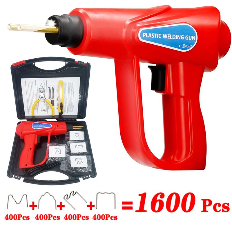 110V/220V Hot Stapler Plastic Welding Machine Bumper Repair Kit Soldering Iron For Plastic Repair Car Bumper Repair Welding Gun