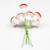 Christmas Red Foam Cherry Ornaments - Small Decorative Berries
