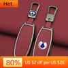 Interior Mouldings Car Remote Key Case Cover Holder Shell For Denza D9 DM-i EV N7 N8 X 2022 2024 Zinc Alloy Leather Protector Ke