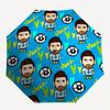 1pc Messi, Soccer Jersey Automatic Umbrella Durable Iron Frame & Plastic Handle, Gift for Men & Women, Sturdy Construction, Best for Christmas, Hellow