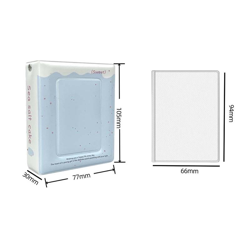 Lista Sympatii Zdjęcie Mały Portfelik na Karty Mini Album 3-3.5 Album Celebryty Książka na Karty Odpowiedni Do Przechowywania Małych Kart Celebrytów Anime