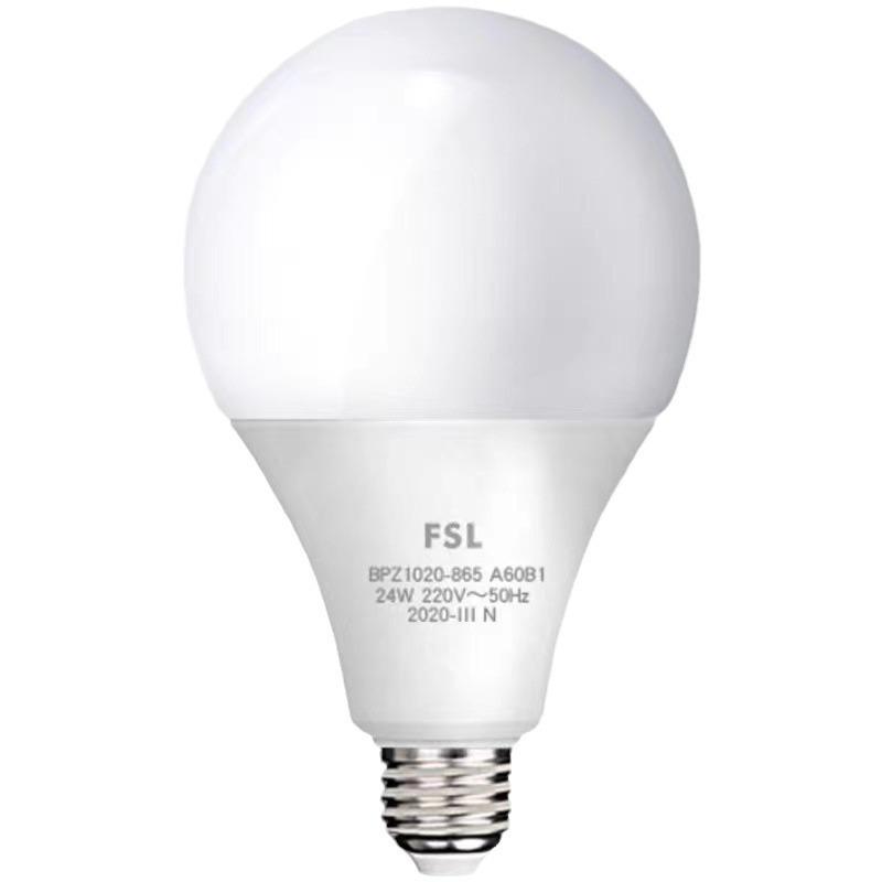 Foshan LED Energy-Saving Bulb, E27 Base, Round Column, 3W-13W