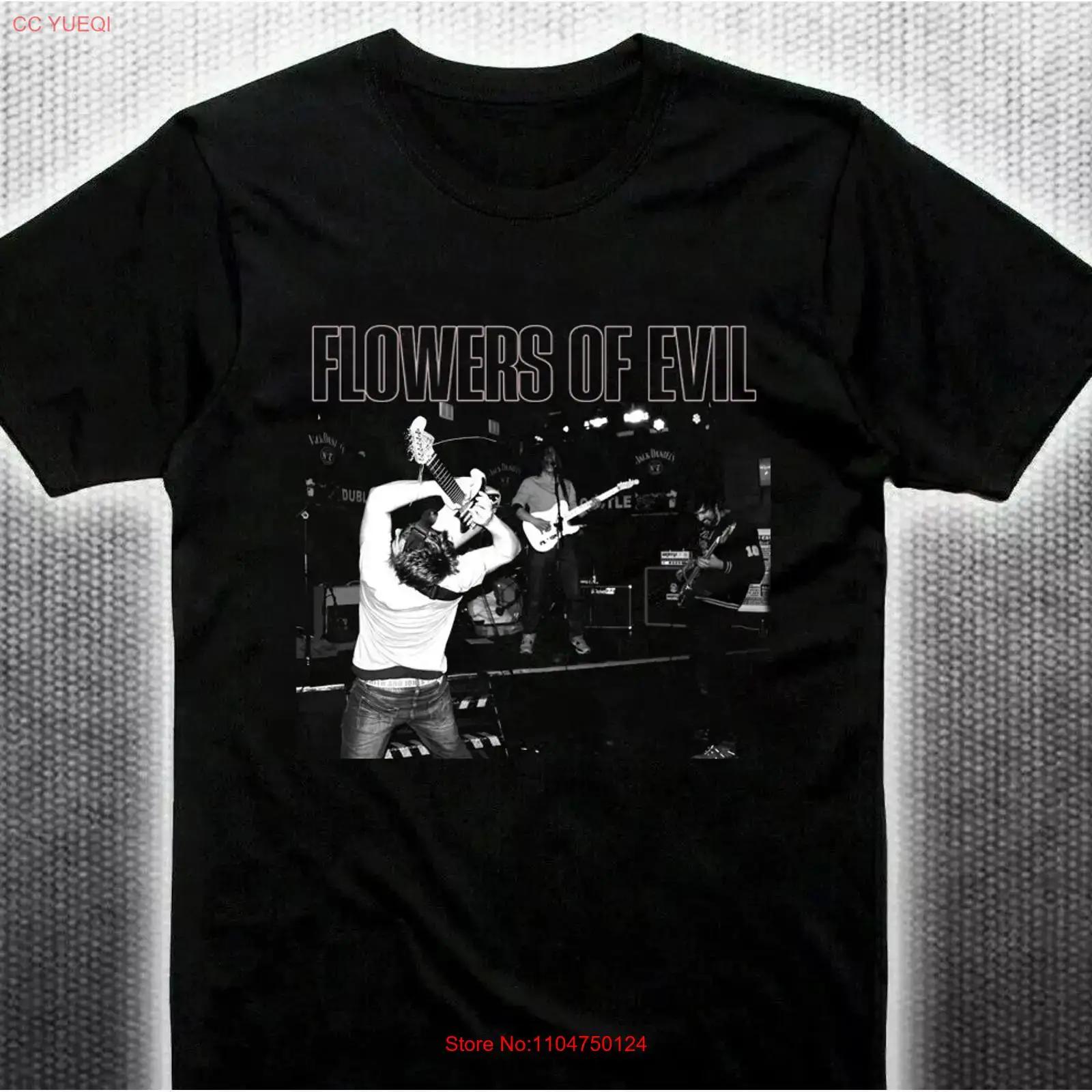 

NEW Flowers of Evil band Black Cotton All size S 5XL T Shirt HRN246 vintage Washed Slightly fashion Unisex graphic Stretched S разноцветный