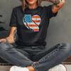 Remake California Love Flag T Shirt Vintage American Ca