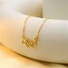 Jewelry Factory Personalized Non-Fading Necklace Stainless Steel Custom Unlimited Symbol Love Collarbone Chain Female