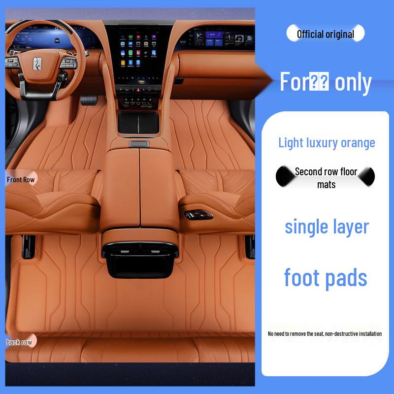 

Yangwang U8 Full Coverage Car Interior and Trunk Foot Mat Set
