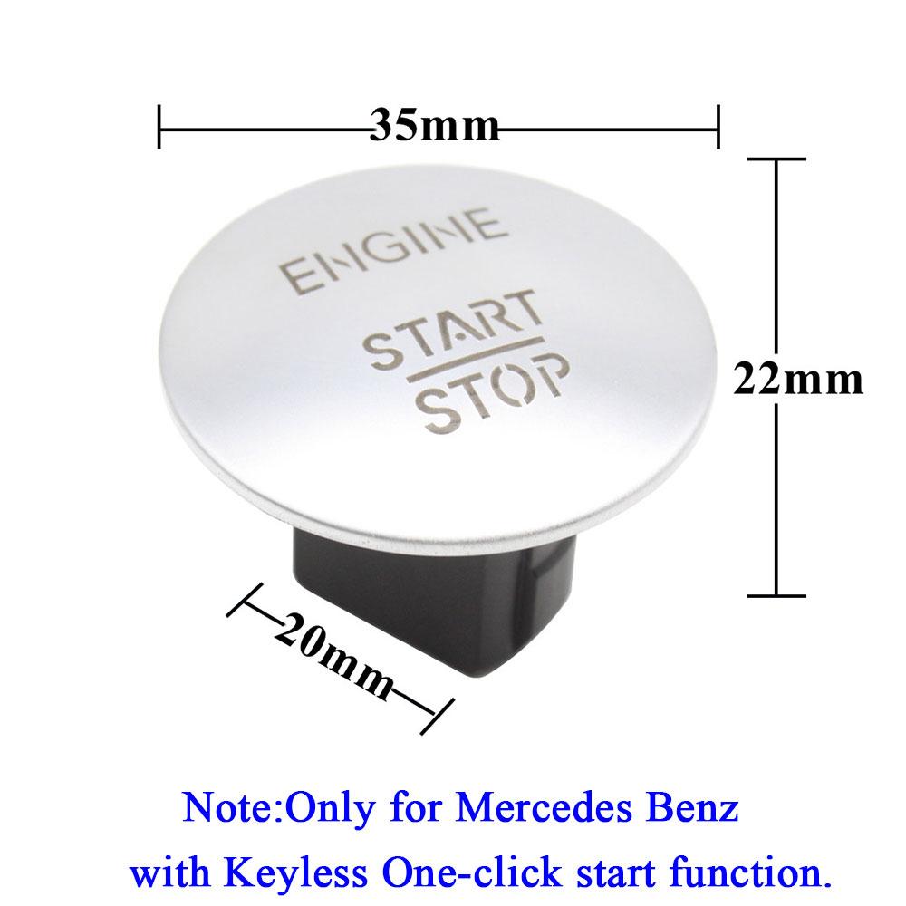 Car One-click Start Stop Push Button Ignition Switch Keyless For Mecedes Benz All Series W204 W205 W245 W211 W212 W221 W164 W166