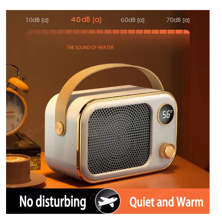 1200W Electric Space Heater Portable Home Heater Electric Heater Portable Heater with LED Screen PTC Ceramic Fast Heating