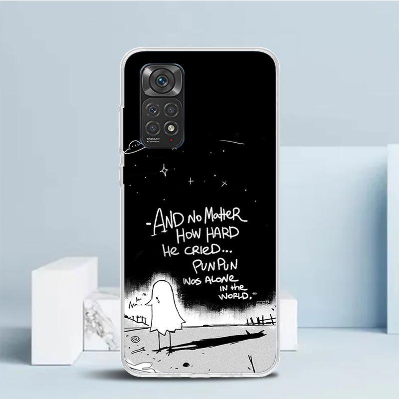 Oyasumi Punpun Silicon Call Phone Case For Xiaomi Redmi Note 14 13 12 12S 11 Pro Plus 11S 10 10S 11T 11E 4G 5G Soft Cover Redmi