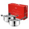 Stainless Steel Milk Pot & Soup Pot Set
