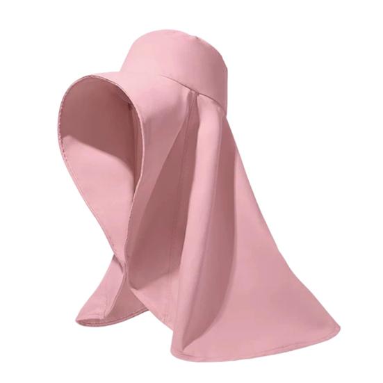 Sun Hat High-Density Anti-UV Fabric Oversized Shawl Style Sun Protection Hat Wide Brim