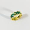 Temperament Floral Enamel Ring - Chic Women's Luxury Fashion Accessory